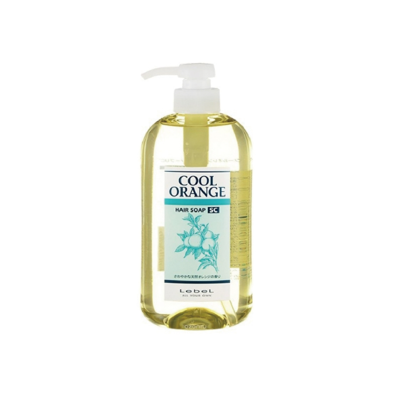 冷橘洗髮精-超爽SC COOL ORANGE HAIR SOAP SC