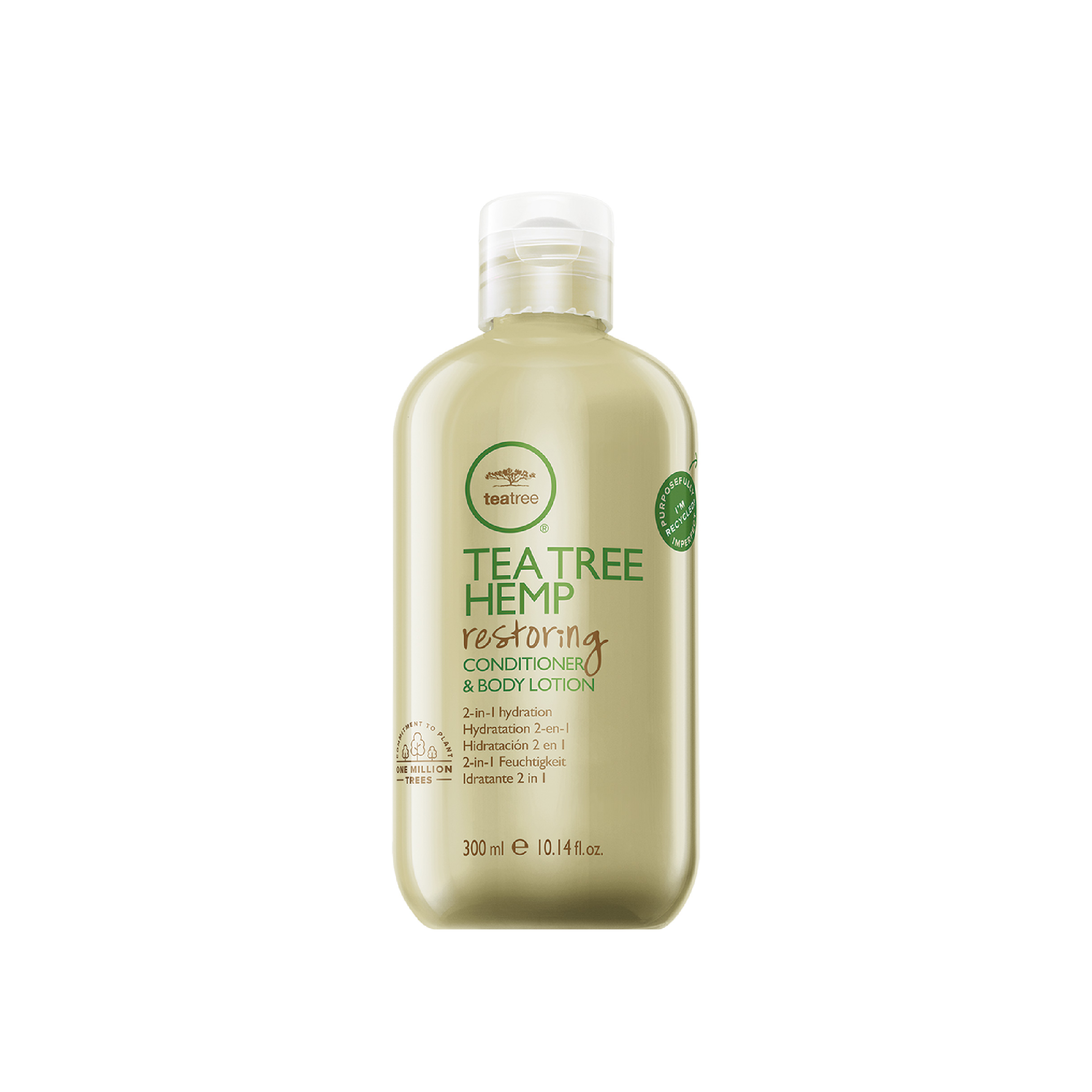茶樹漢麻髮浴潤澤乳 TEA TREE Hemp Restoring Conditioner & body Lotion